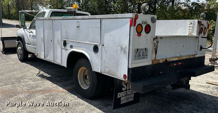 image for item DR2643 1998 Chevrolet  K3500 utility bed pickup truck