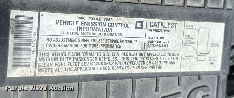 image for item DR2647 2006 Chevrolet  Express 2500 van