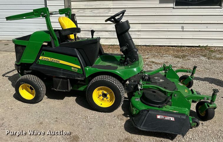 image for item DR2678 2019 John Deere  1570 Terrain Cut  ZTR lawn mower
