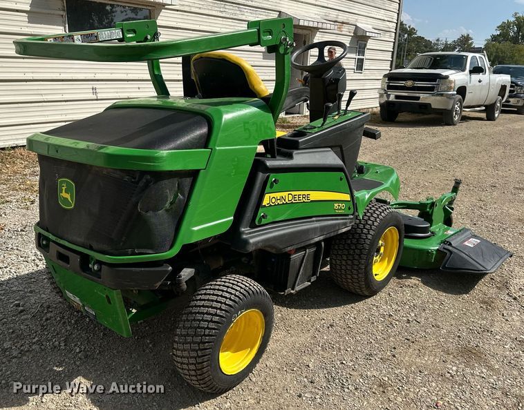 image for item DR2678 2019 John Deere  1570 Terrain Cut  ZTR lawn mower