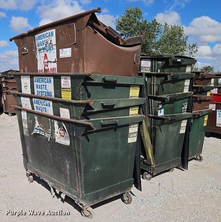 image for item DR8766 (12) dumpsters 