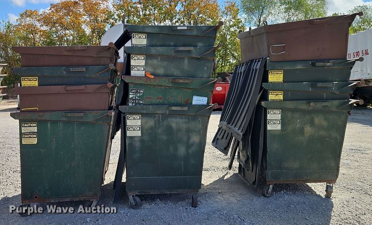 image for item DR8766 (12) dumpsters 
