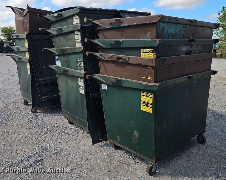 image for item DR8766 (12) dumpsters 