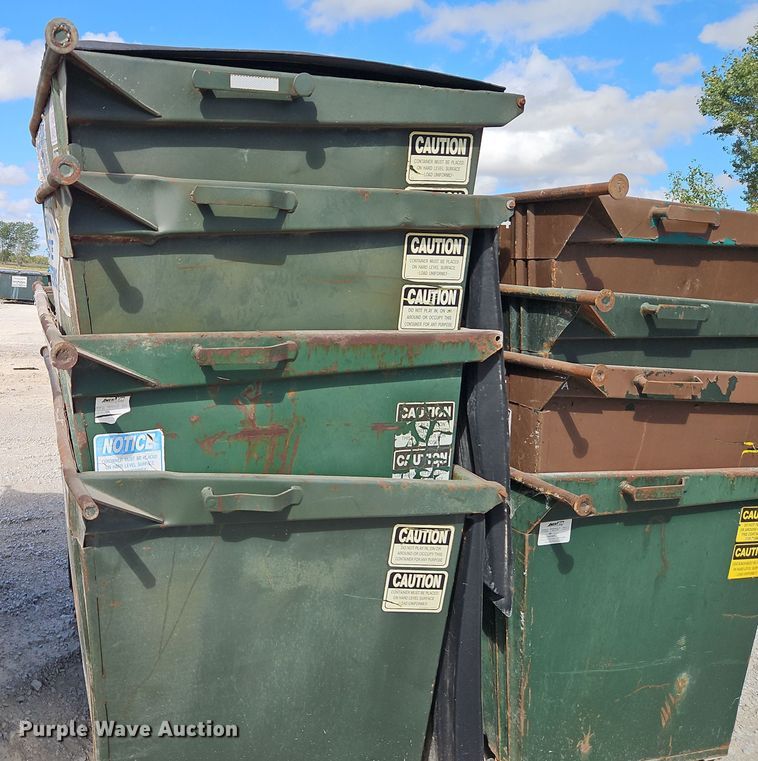 image for item DR8766 (12) dumpsters 