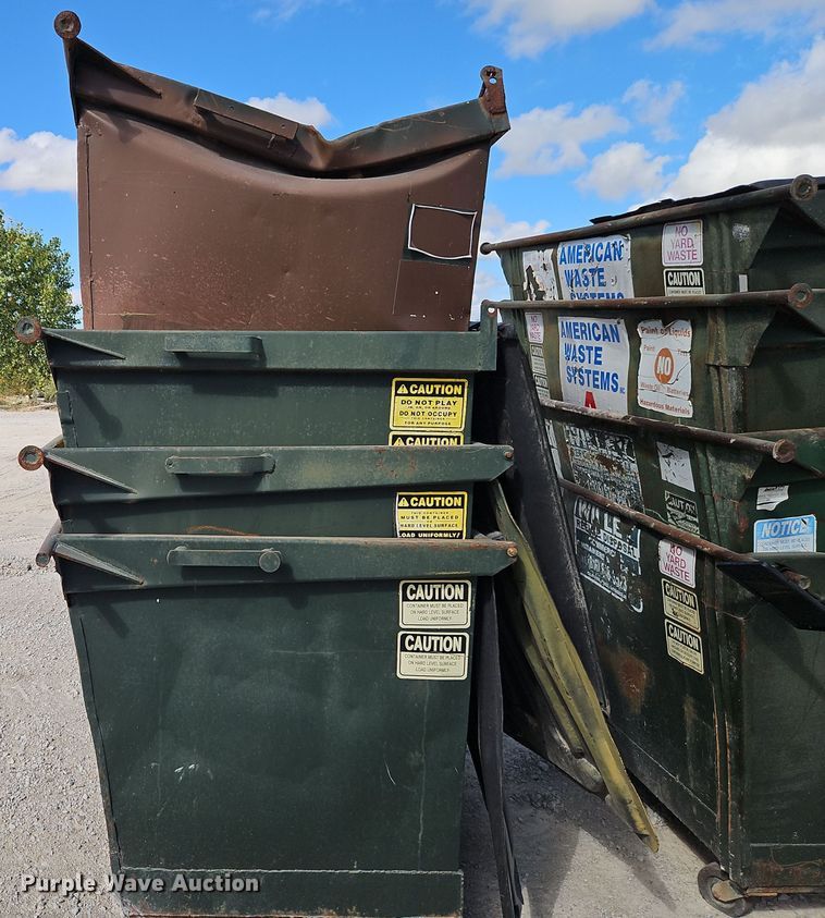 image for item DR8766 (12) dumpsters 
