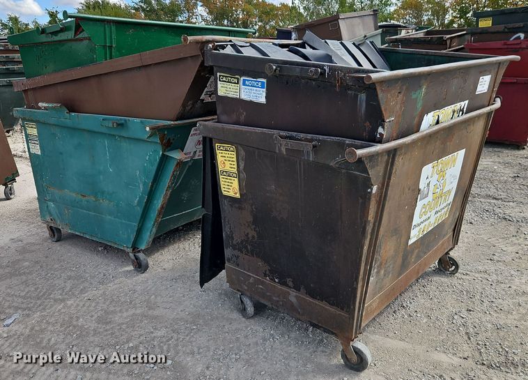 image for item DR8768 (5) dumpsters 