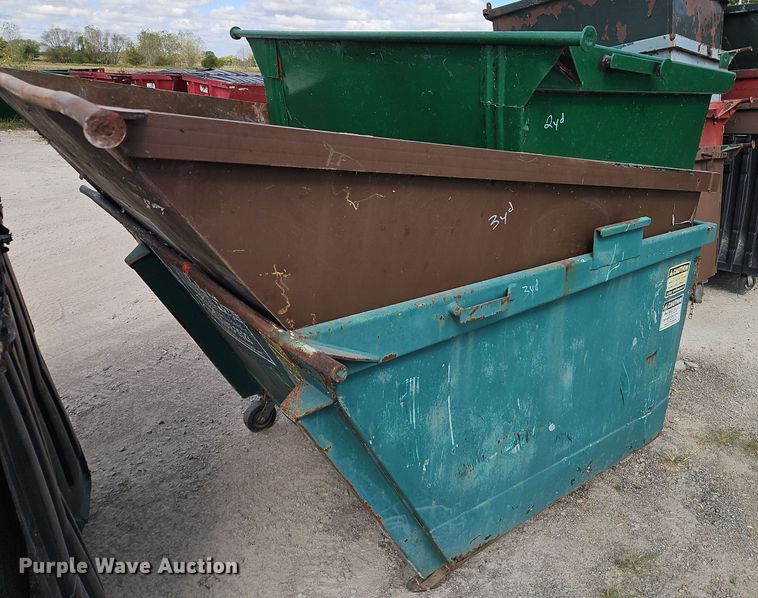 image for item DR8768 (5) dumpsters 