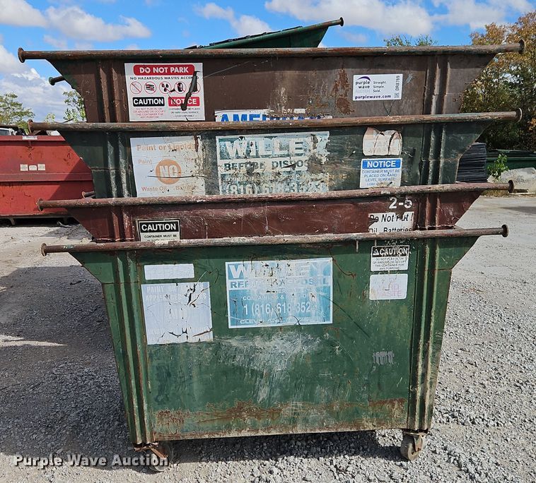 image for item DR8769 (12) dumpsters