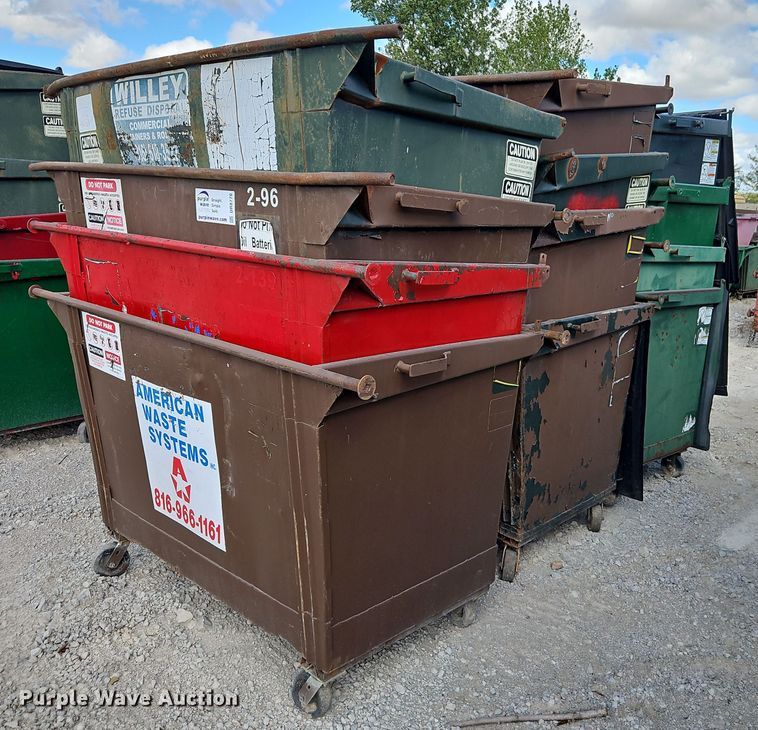 image for item DR8770 (12) dumpsters 