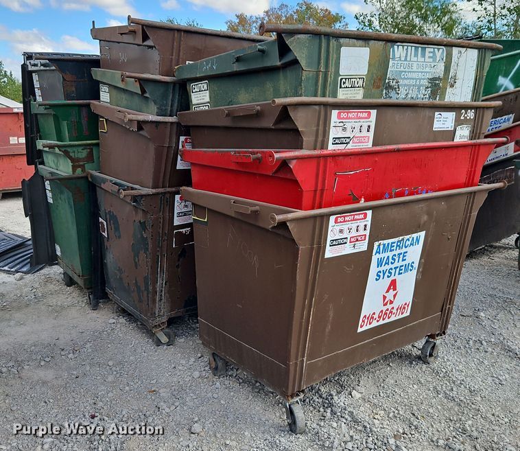 image for item DR8770 (12) dumpsters 