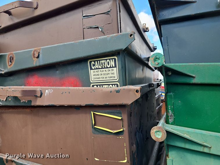 image for item DR8770 (12) dumpsters 