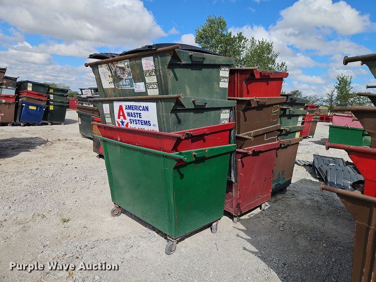 image for item DR8771 (12) dumpsters 