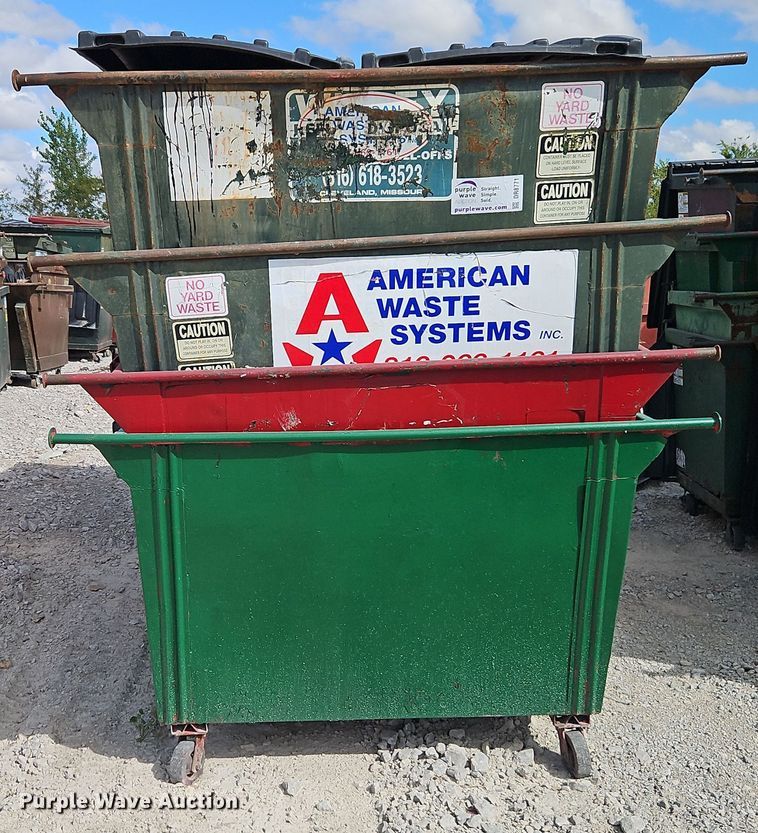 image for item DR8771 (12) dumpsters 