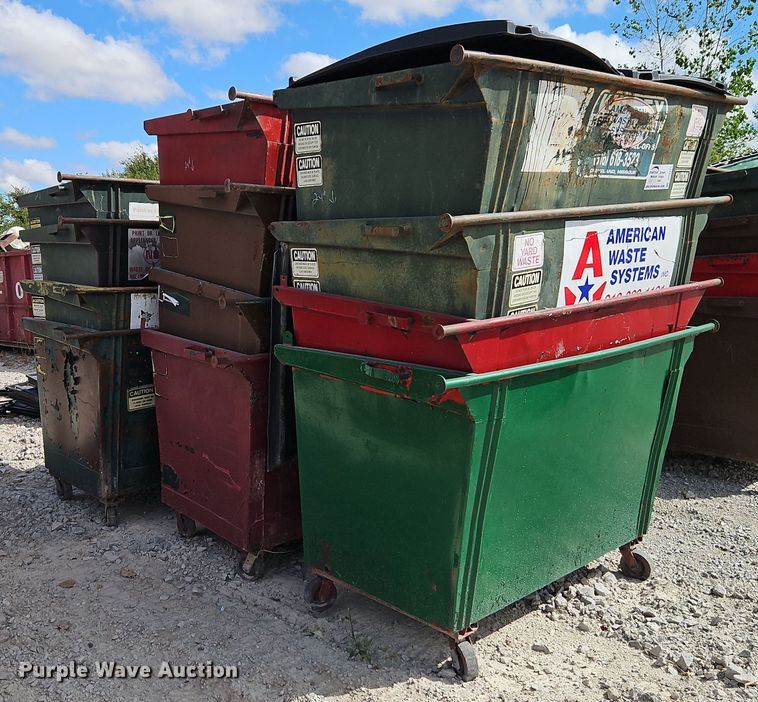 image for item DR8771 (12) dumpsters 