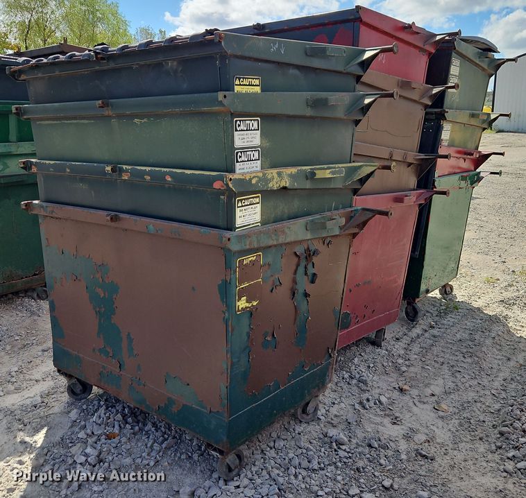 image for item DR8771 (12) dumpsters 