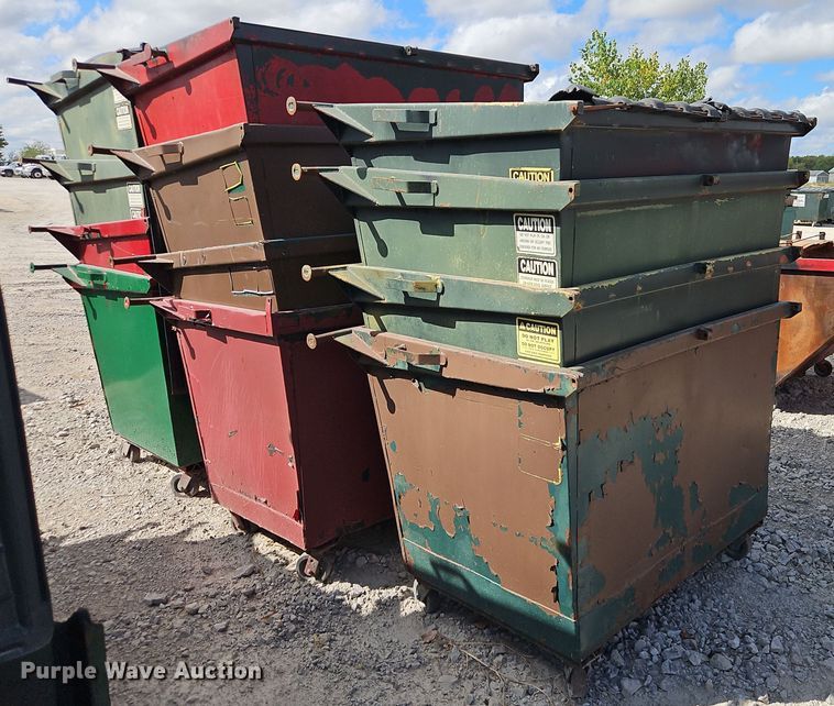 image for item DR8771 (12) dumpsters 