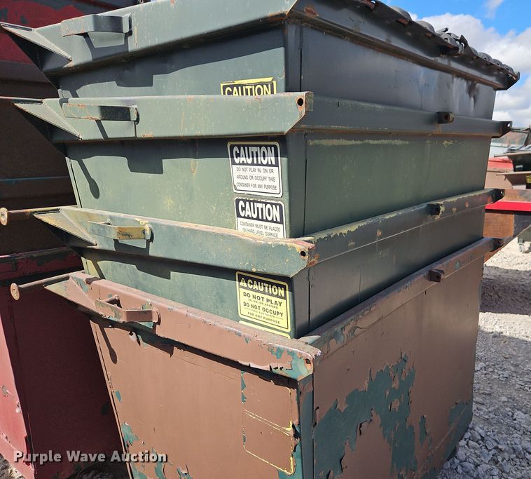 image for item DR8771 (12) dumpsters 