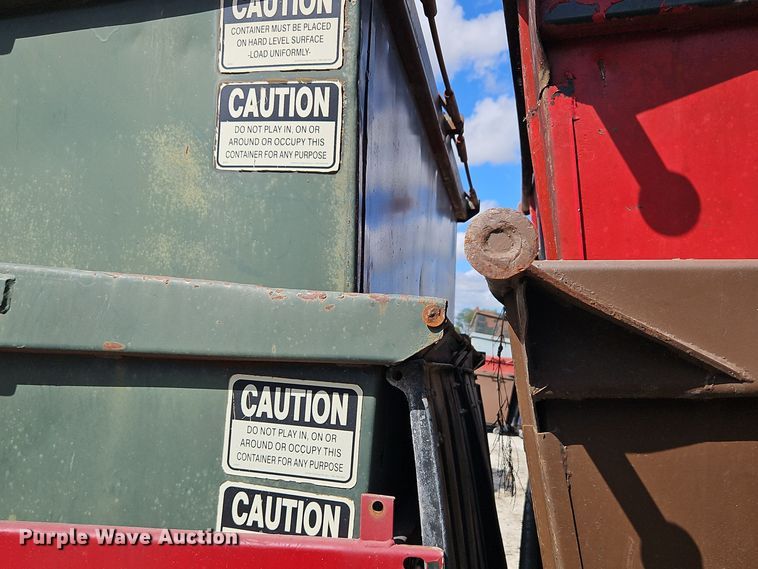 image for item DR8771 (12) dumpsters 