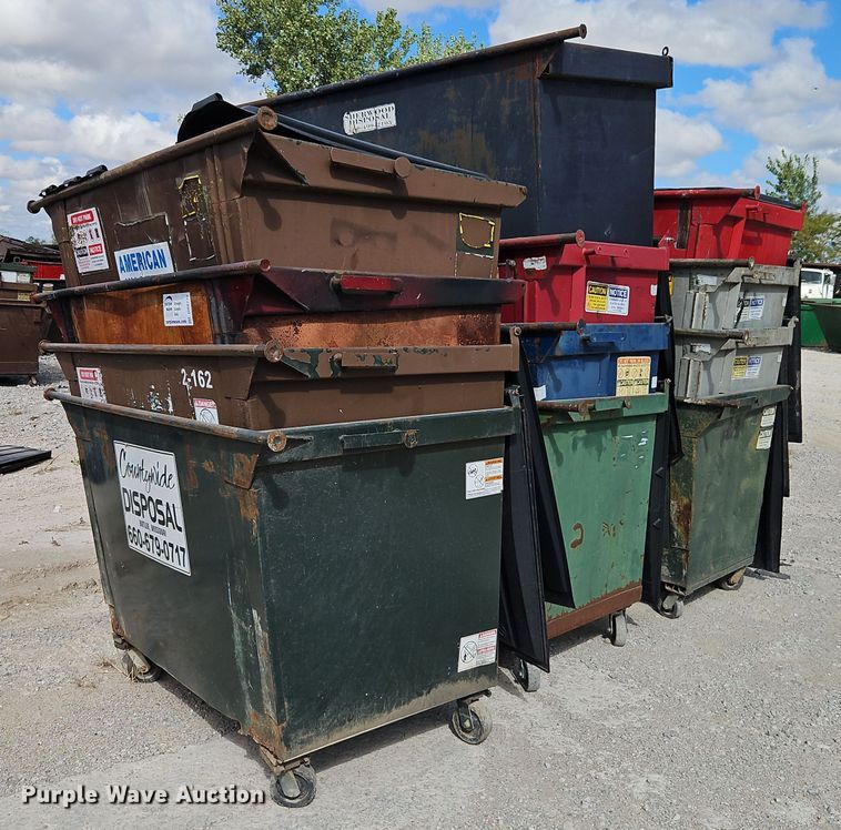 image for item DR8772 (12) dumpsters 