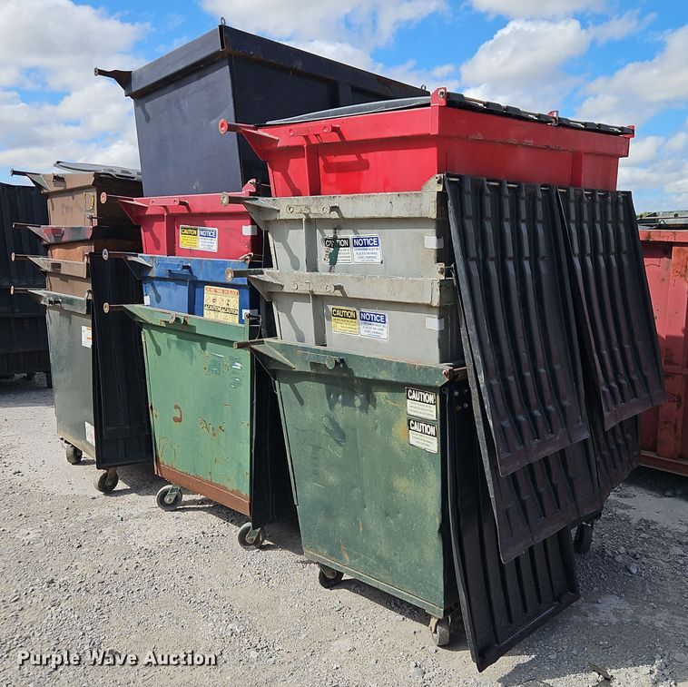 image for item DR8772 (12) dumpsters 