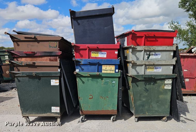 image for item DR8772 (12) dumpsters 