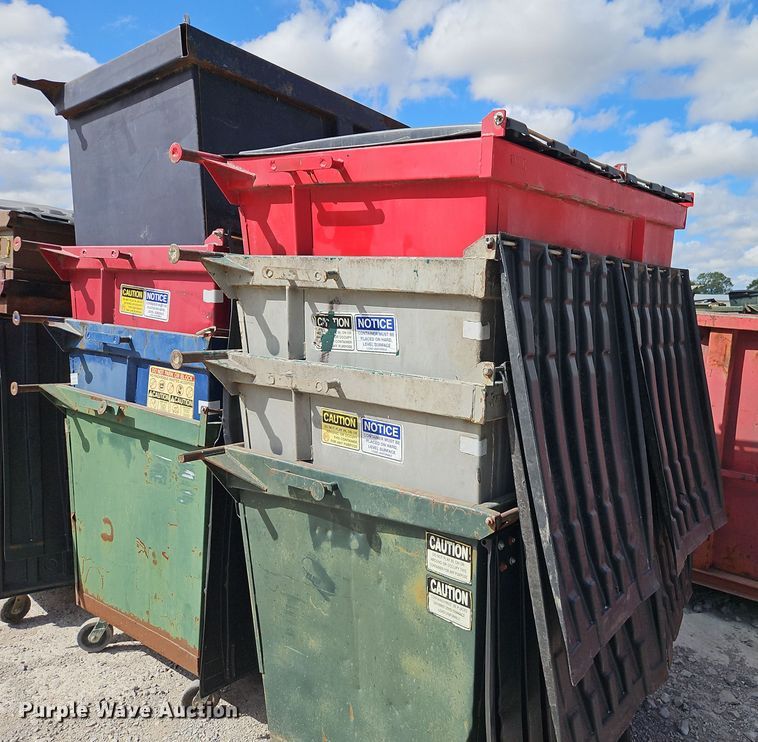 image for item DR8772 (12) dumpsters 