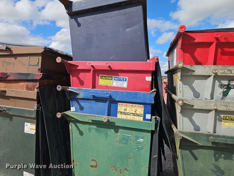 image for item DR8772 (12) dumpsters 