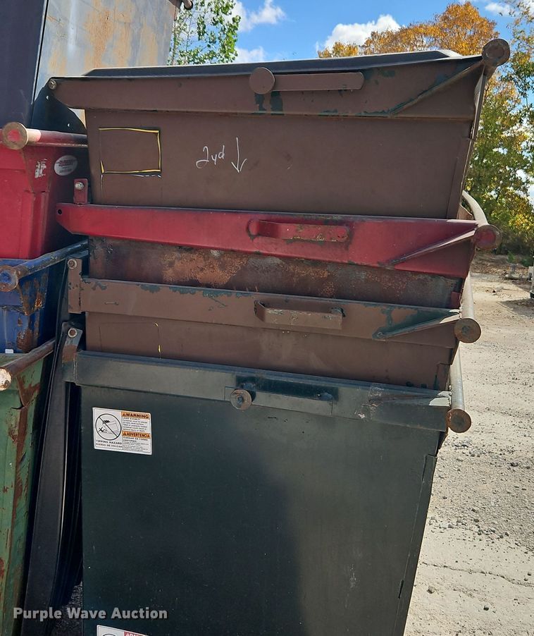 image for item DR8772 (12) dumpsters 