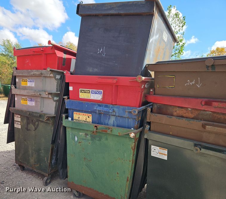 image for item DR8772 (12) dumpsters 