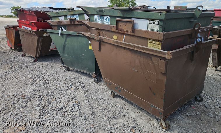 image for item DR8773 (10) dumpsters 
