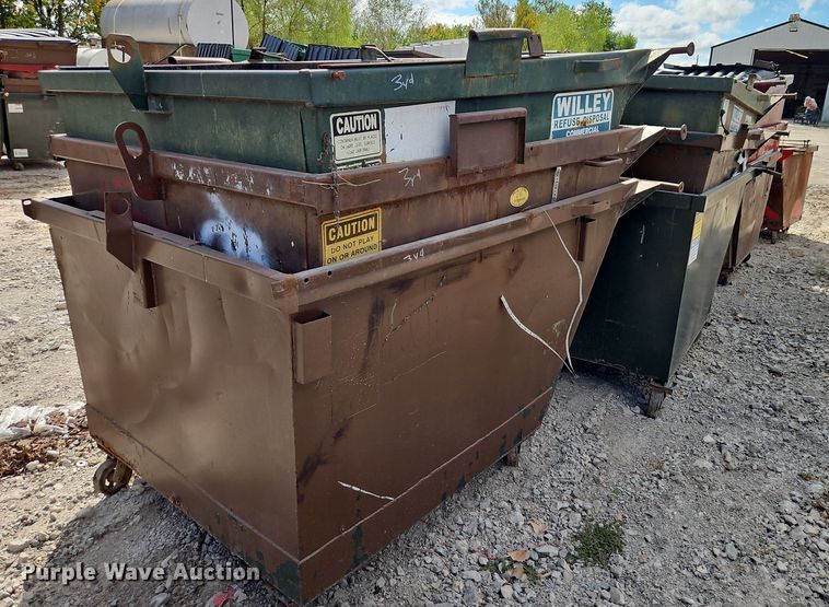 image for item DR8773 (10) dumpsters 