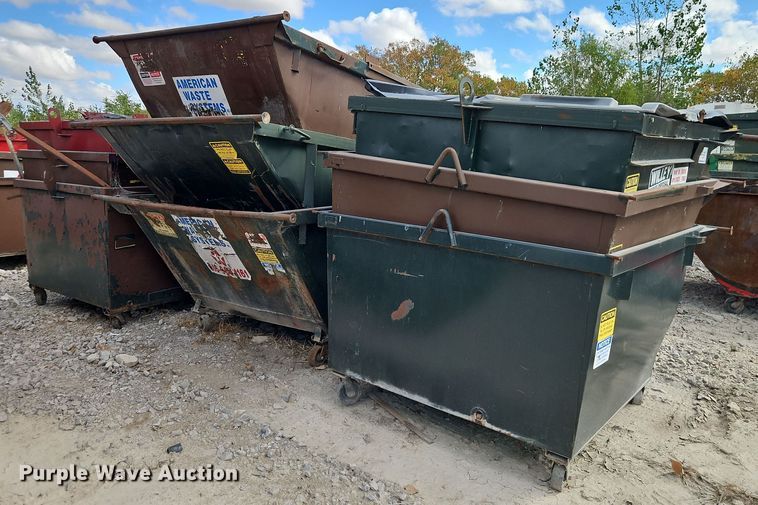 image for item DR8774 (9) dumpsters  