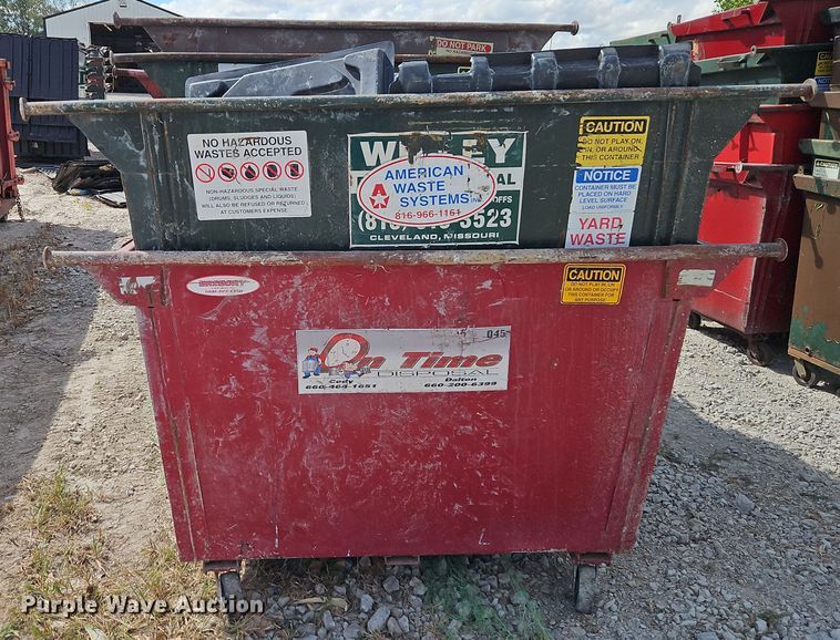 image for item DR8776 (8) dumpsters 