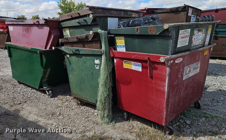 image for item DR8776 (8) dumpsters 