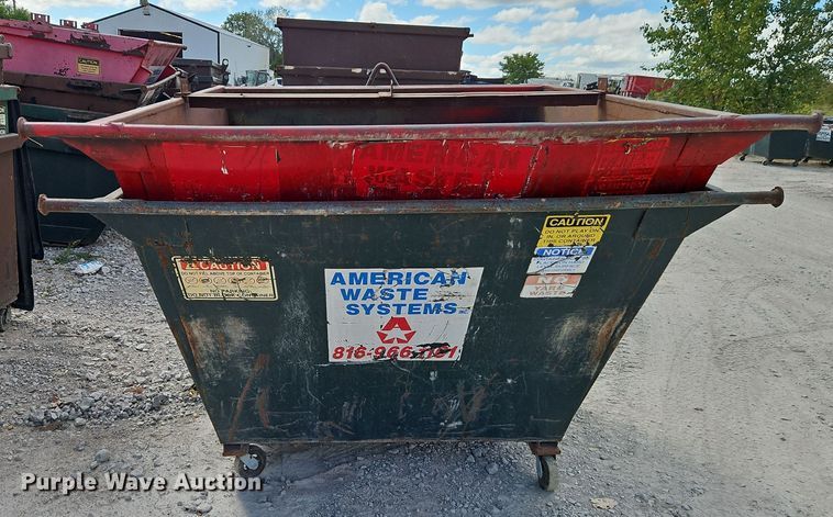 image for item DR8780 (2) dumpsters 