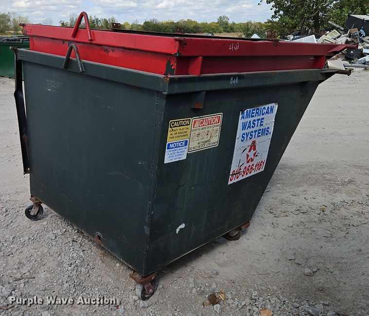 image for item DR8780 (2) dumpsters 