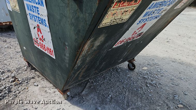 image for item DR8780 (2) dumpsters 