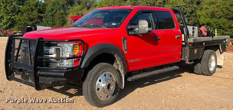 image for item DS3118 2017 Ford F450 Super Duty XLT bale bed truck