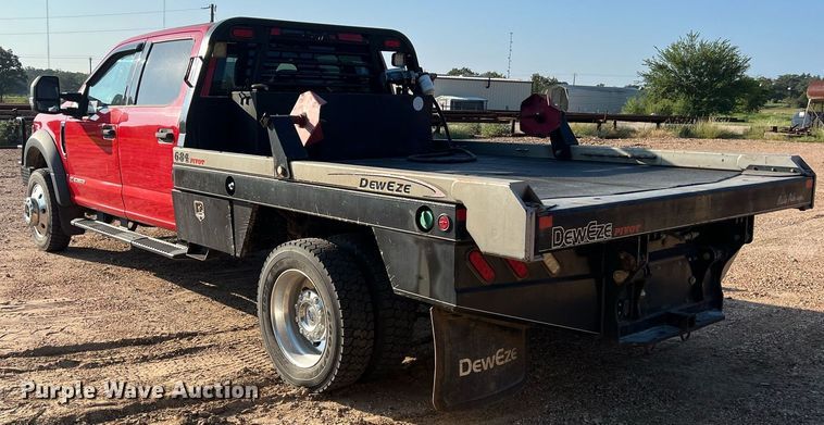 image for item DS3118 2017 Ford F450 Super Duty XLT bale bed truck