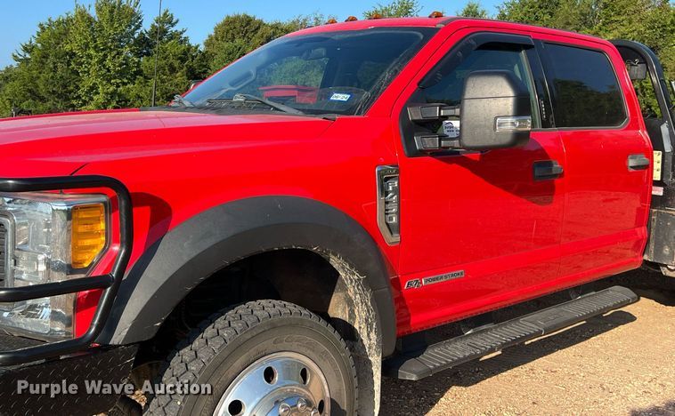 image for item DS3118 2017 Ford F450 Super Duty XLT bale bed truck