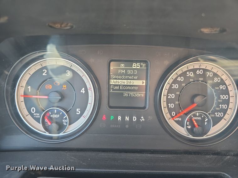 image for item DS4798 2016 Dodge Ram 3500HD pickup truck