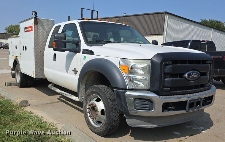 image for item DS4839 2012 Ford F550 Super Duty XL SuperCab utility / service truck