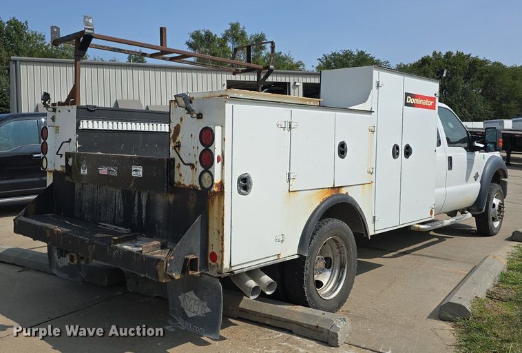 image for item DS4839 2012 Ford F550 Super Duty XL SuperCab utility / service truck
