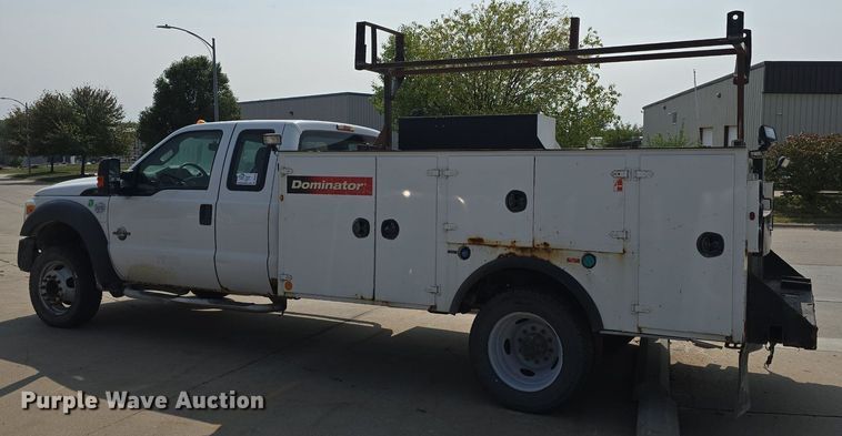image for item DS4839 2012 Ford F550 Super Duty XL SuperCab utility / service truck