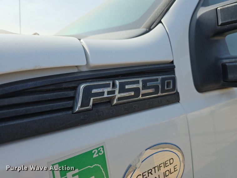 image for item DS4839 2012 Ford F550 Super Duty XL SuperCab utility / service truck