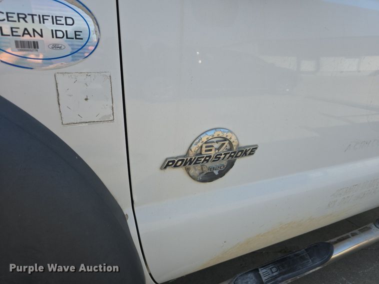 image for item DS4839 2012 Ford F550 Super Duty XL SuperCab utility / service truck