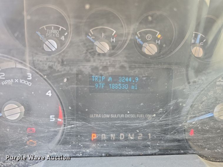 image for item DS4839 2012 Ford F550 Super Duty XL SuperCab utility / service truck