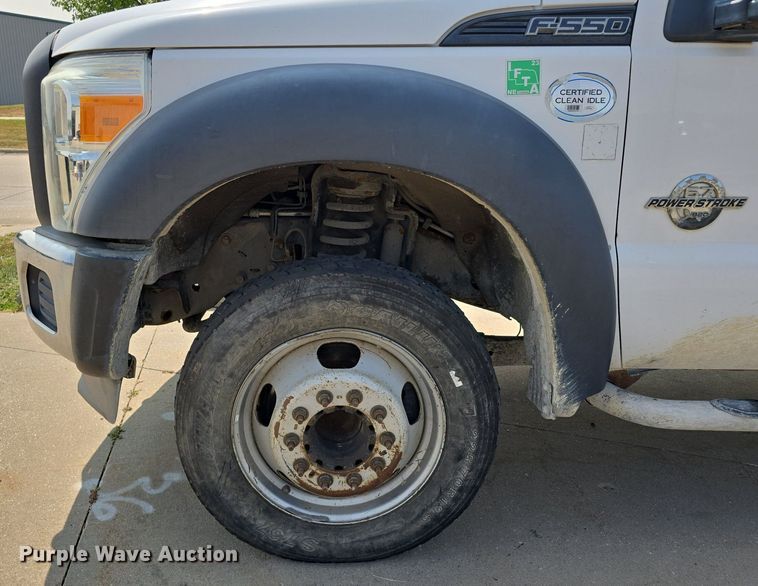 image for item DS4839 2012 Ford F550 Super Duty XL SuperCab utility / service truck