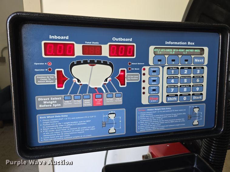 image for item DS4842 Coats 1250 Direct Drive tire balancer