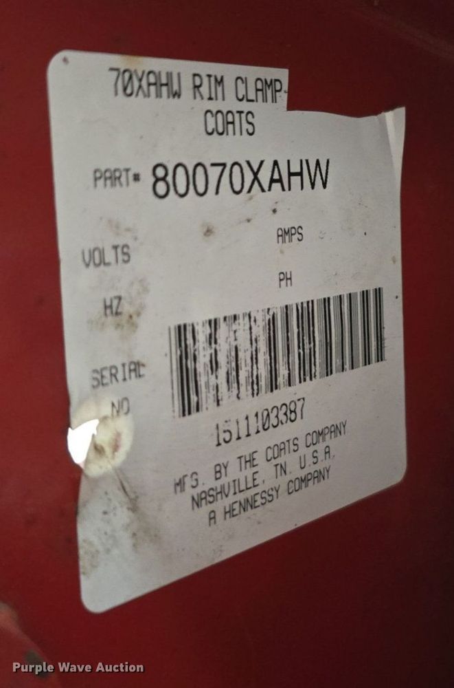 image for item DS4843 Coats 70X-AH-3 tire machine